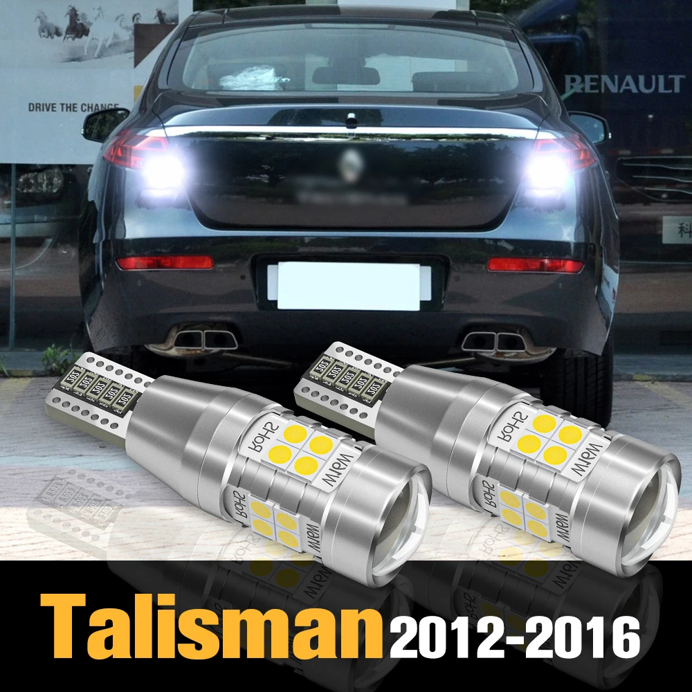 

2pcs Canbus LED Reverse Light Backup Lamp Accessories For Renault Talisman 2012 2013 2014 2015 2016