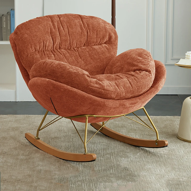 

Recliner Nordic Chairs Lounge Italian Modern Comfy Luxury Chairs Minimalist Retro Leisure Designer Chaises Living Room Furniture