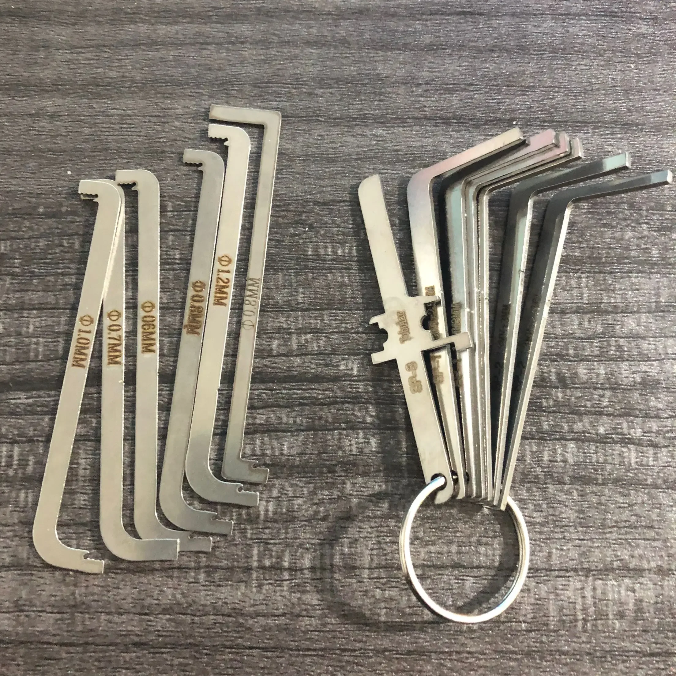 

Слесарный инструмент, 6 шт./компл., сменный токарный инструмент/инструмент для натяжения двойной головки