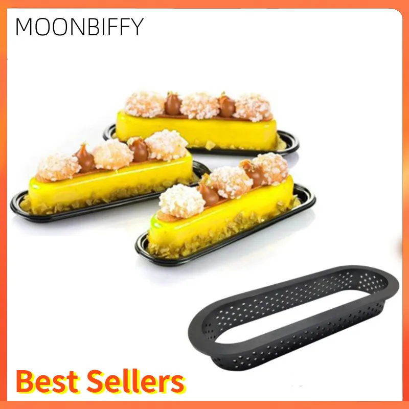 

1pc Oval-shape Cake Mold Cake Circle Ring Mold Mousse Circle Ring Tart Decorating Baking Tool Kitchen Decorations