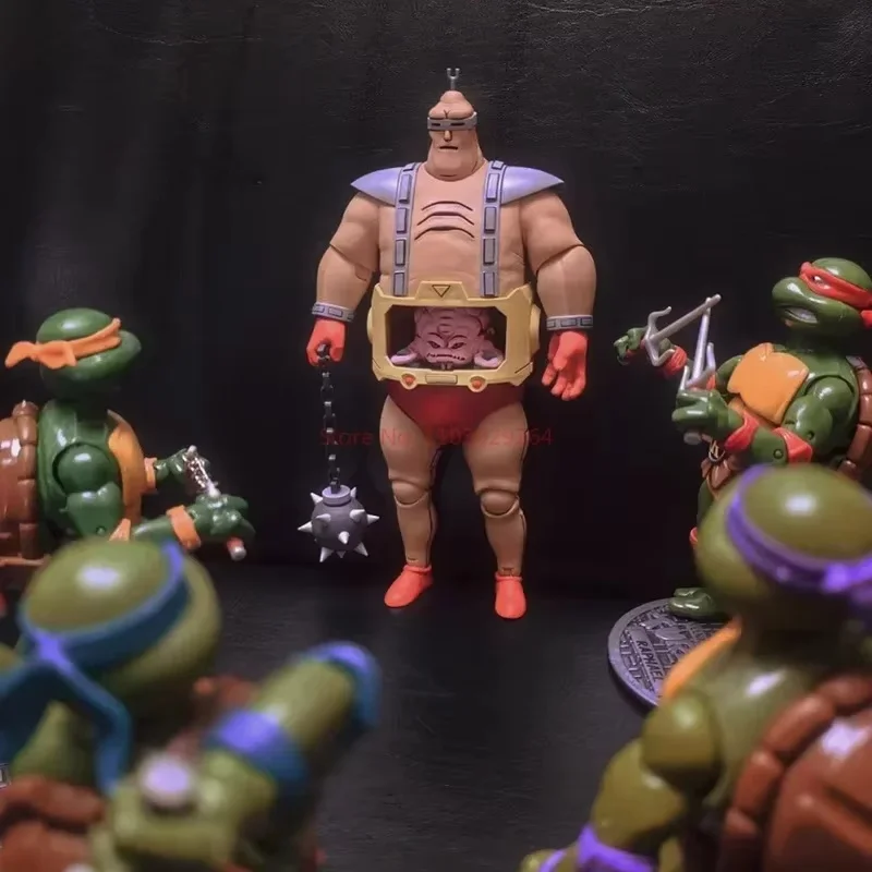 Фигурка ниндзя Neca krange фигурка черепахи-ниндзя для подростков Игрушка Манга Tmnt