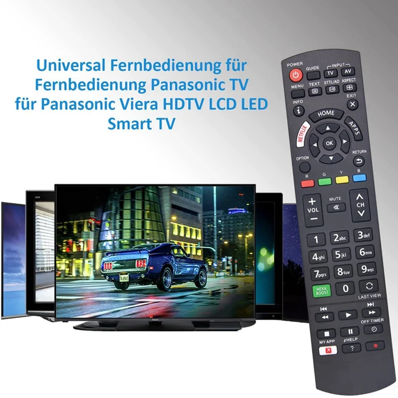 Пульт дистанционного управления для телевизора Panasonic Viera LCD LED 3D TV с Netflix кнопки мое