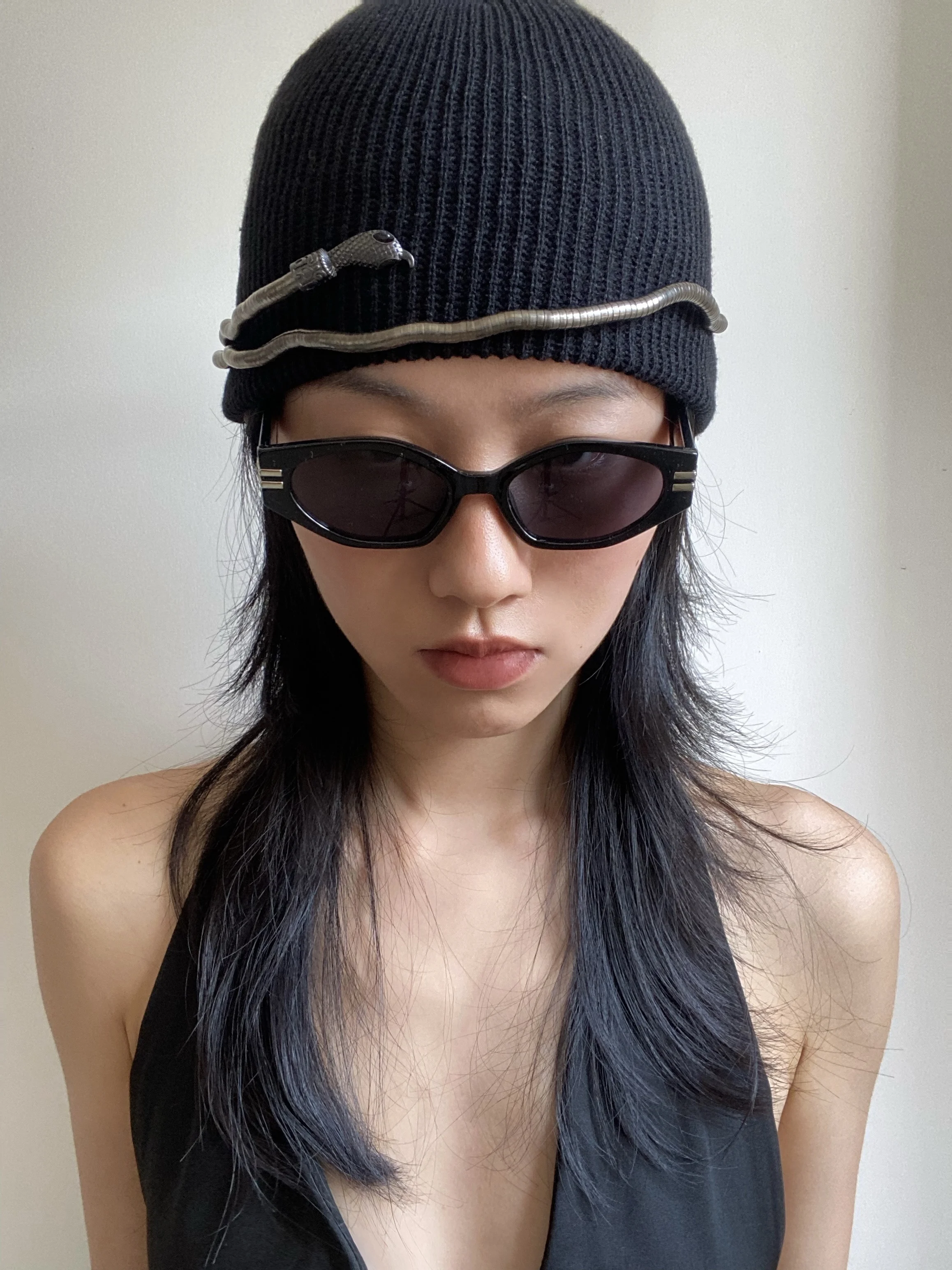 Fire up Snake Collar Bracelet Casual Shape Snake-Shaped Design Necklace Y2g Gyaru Jewelry Personali