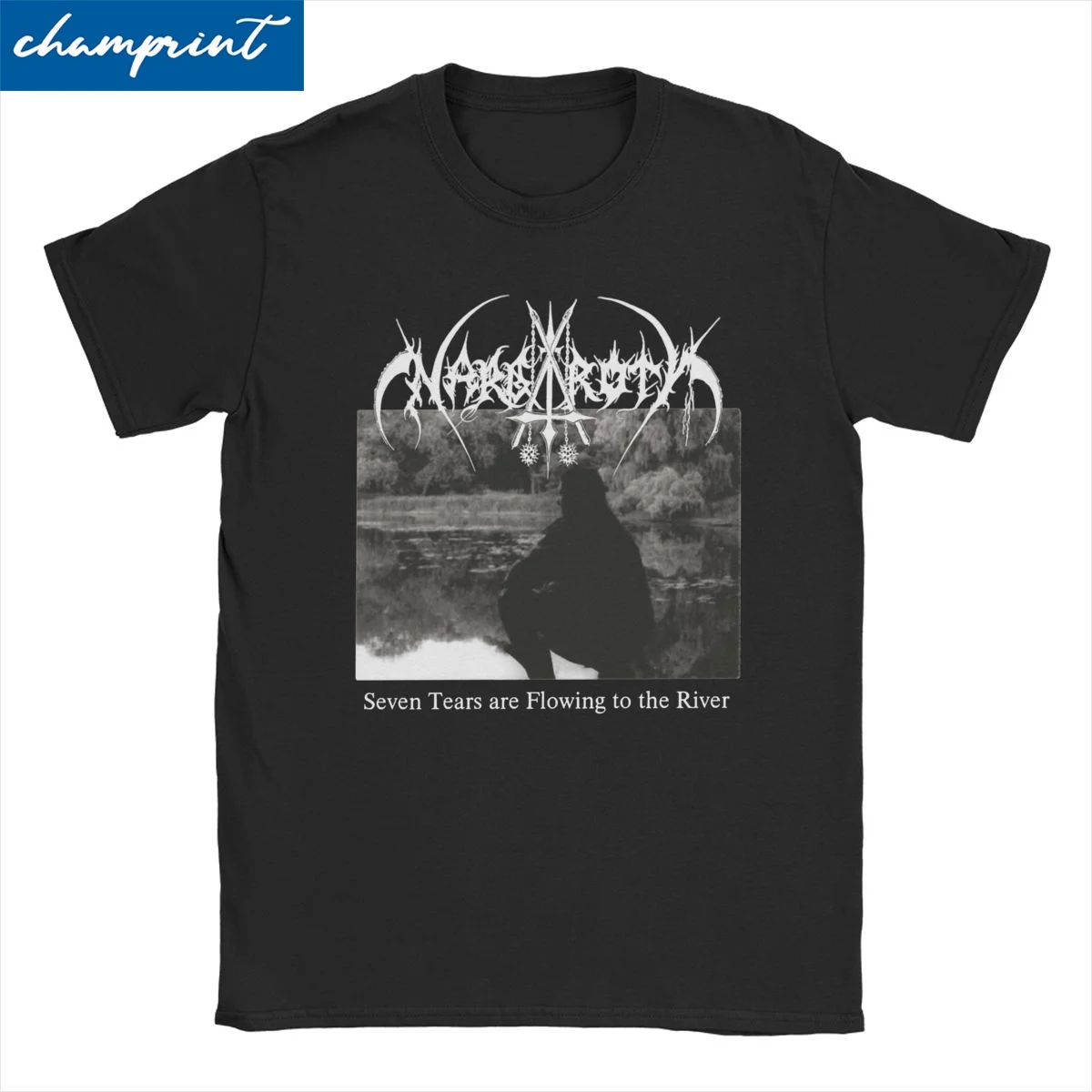 

Мужские и женские футболки Burzum Death Metal, новинка, хлопковая футболка с коротким рукавом, музыкальная футболка, топы с круглым вырезом