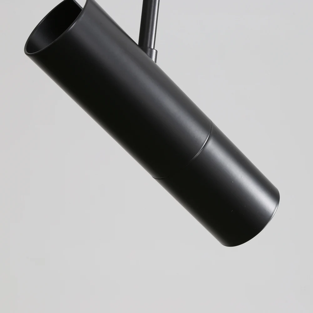 Современная компактная Подвесная лампа в скандинавском стиле черного цвета для