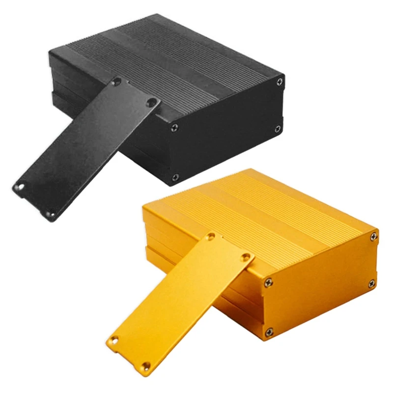 

Алюминиевый корпус, электронный проекционный чехол, коробка, печатная плата, корпус, чехол 100x76x35 мм с винтами