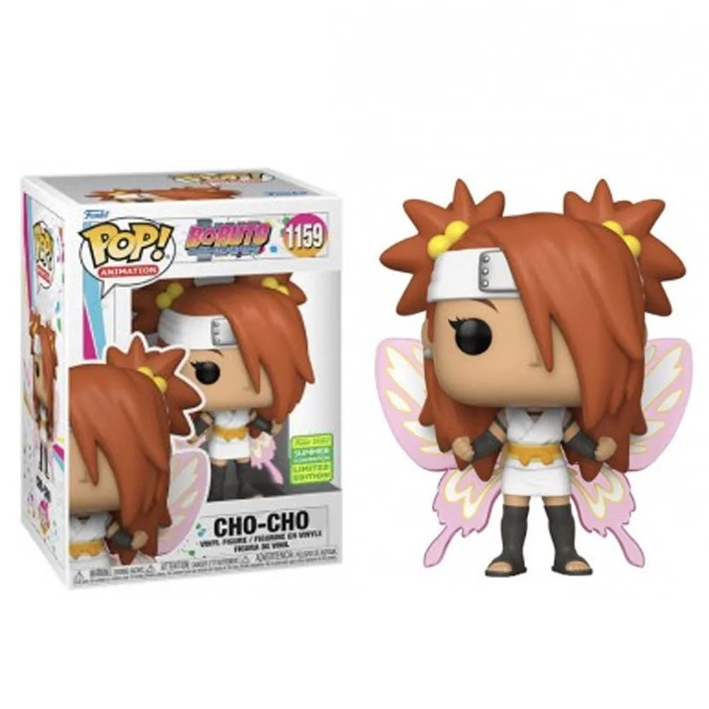 Funko Pop Animation Narutos Cho-Cho # 1037 1159 Сарада Учиха 672 Виниловые фигурки игрушки куклы