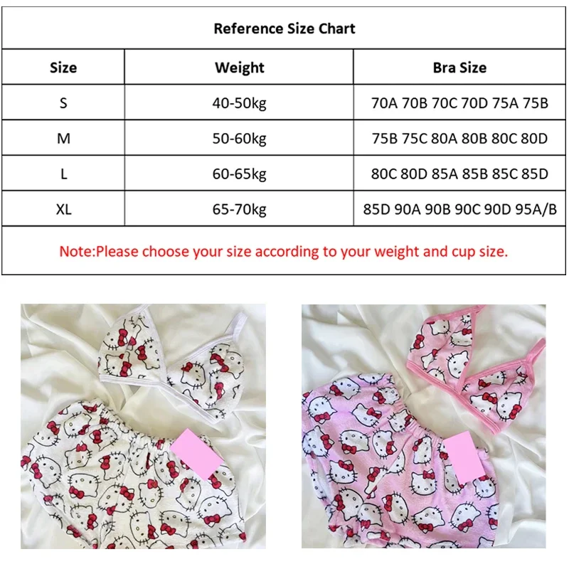 Женский пижамный комплект Hello Kitty из 2 предметов Kawaii Kuromi одежда для сна короткие