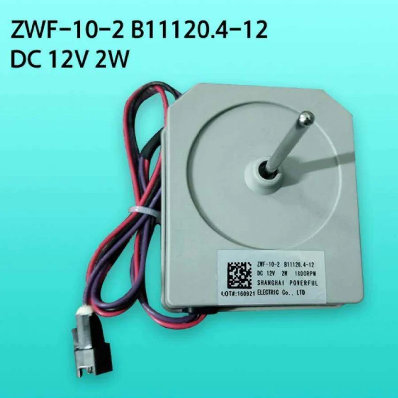 

Replacement Refrigerator freezing Fan Motor for MeiLing Refrigerator fridge ZWF-10-2 B11120.4-12 DC12V 2W freezer Accessories