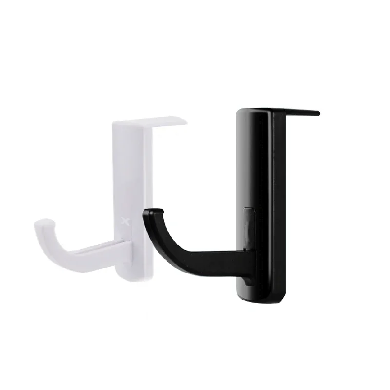 

Universal Headphones Stand Headset Hanger Wall Hook PC Monitor Earphone Stand Rack Holder Rack 2 Color Black/Whtie