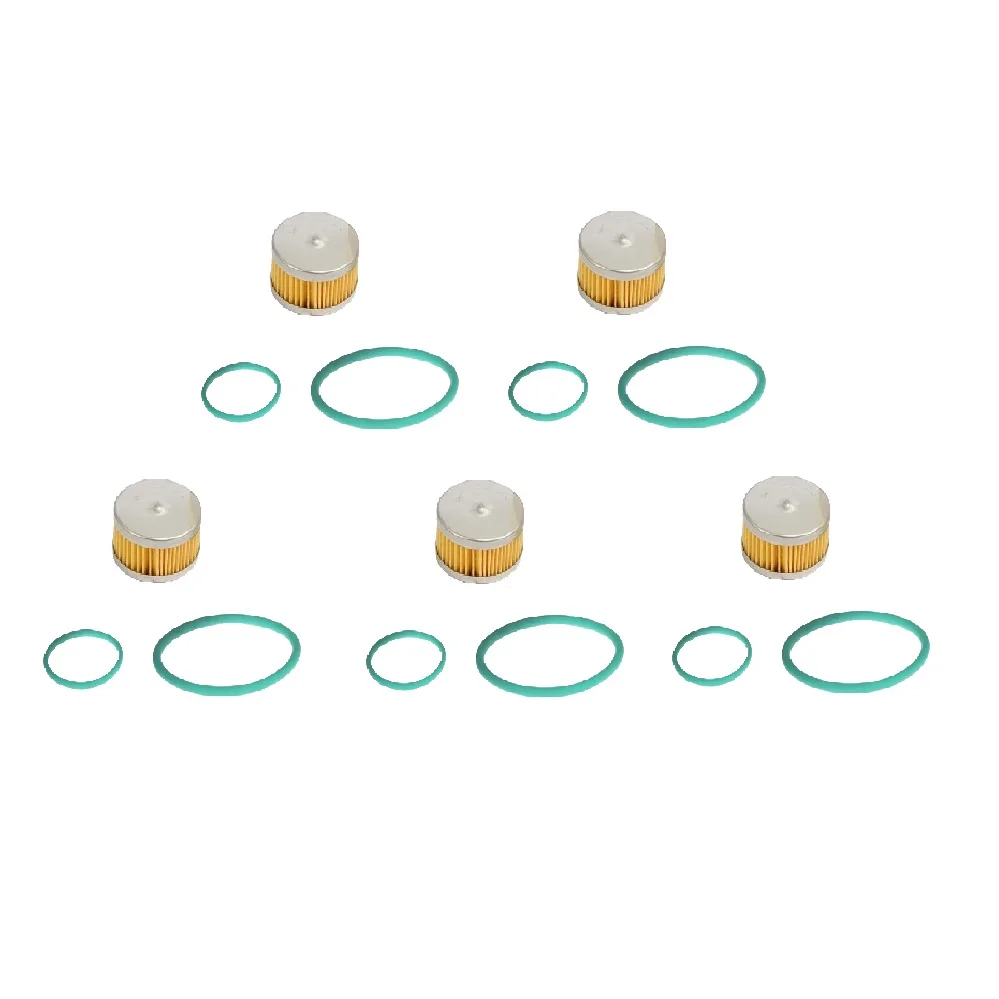 

5pcs SET CNG LPG FILTER TOMASETTO AT07 AT09 + O-Ring Seal