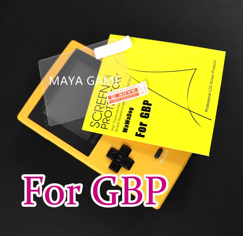 

200PCS/LOT LCD Screen Protector Protective Film for Gameboy Color for GBA GBA SP GBC GB GBP for GBM Console