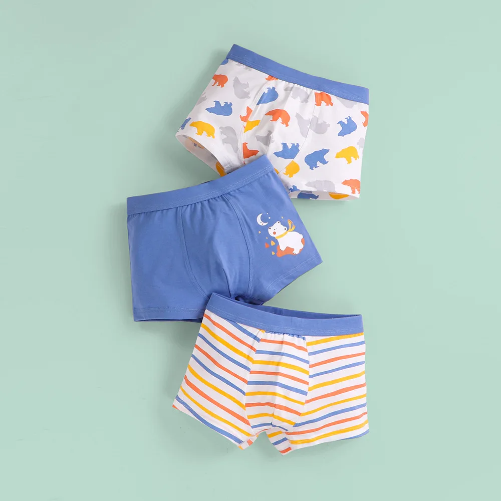 

Cute Boys Underwear Kids Panties Cotton Toddler Boxer Anti-bacteria 4-12years