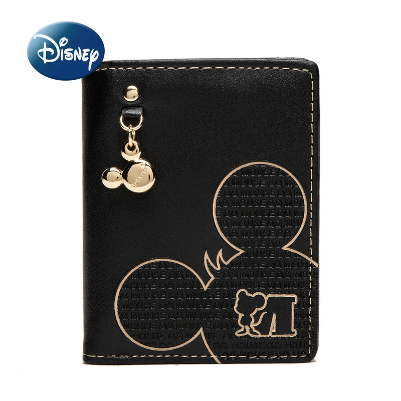 Disney Mickey 2022 New Wallet Cartoon Cute Women's Coin Purse Large Capacity Multi-card Slot Fashion Trend Short Student Wallet