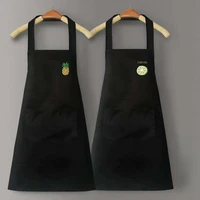women kitchen apron men household kitchen apron wipeable waterproof and oil proof table vegetable female baking accessories