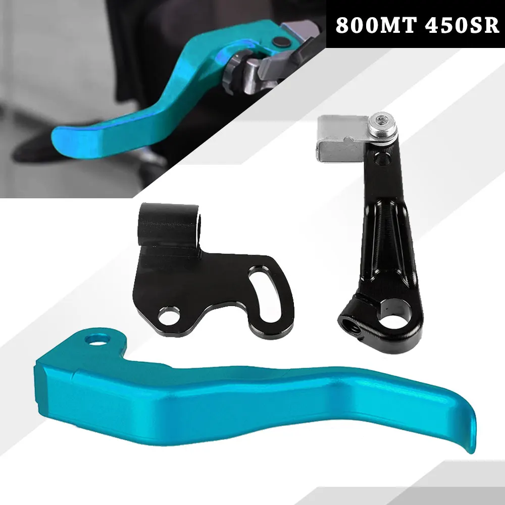 

For CFMOTO 800MT 800 MT N39° 2021 2022 2023 Motorcycle two finger 10% force reduction shorty stunt clutch lever 450SR 2022-2023