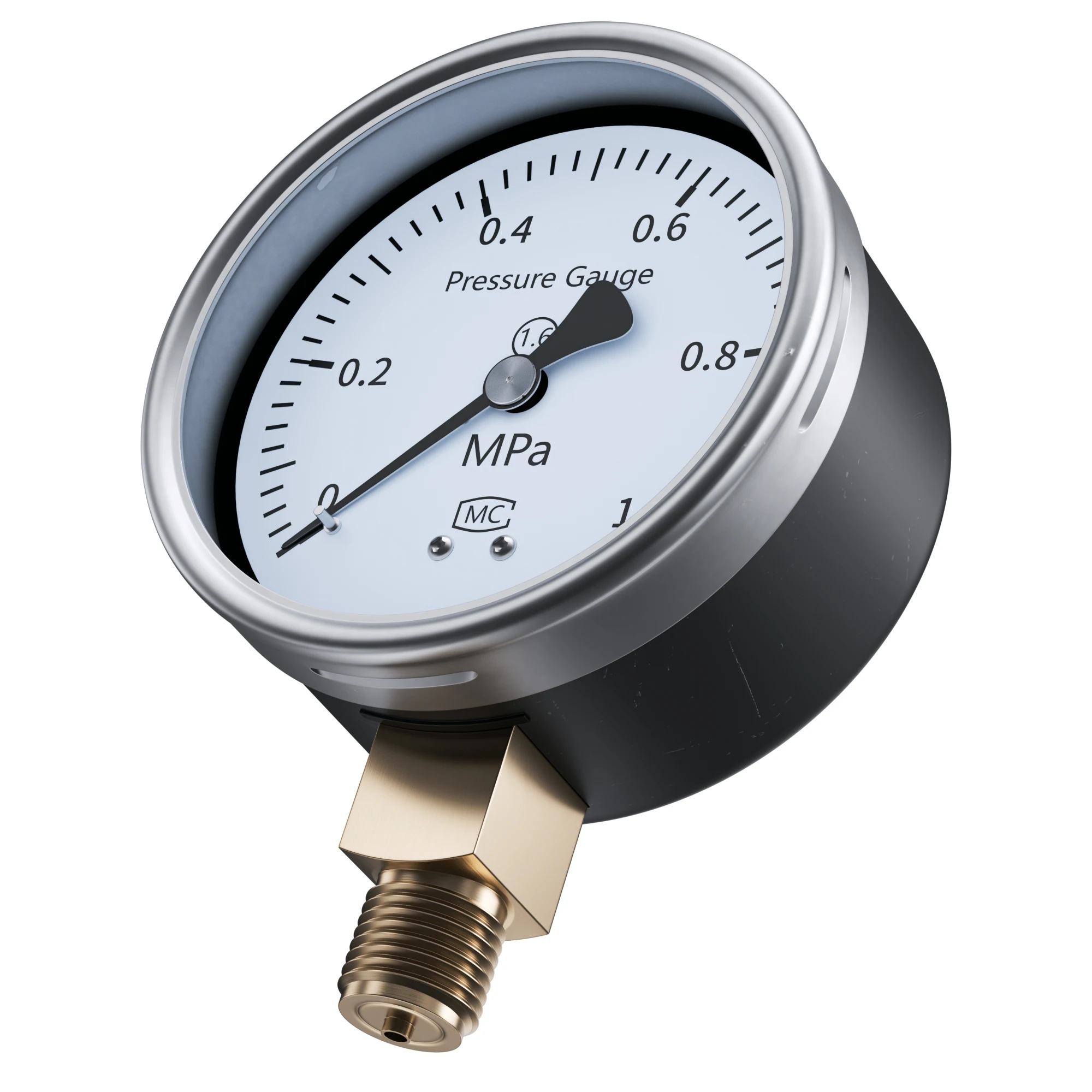 Pressure Gauge -0.1-60Mpa 0-1.6Mpa 0-2.5Mpa Mechanical M14*1.5 M20*1.5 Pointer