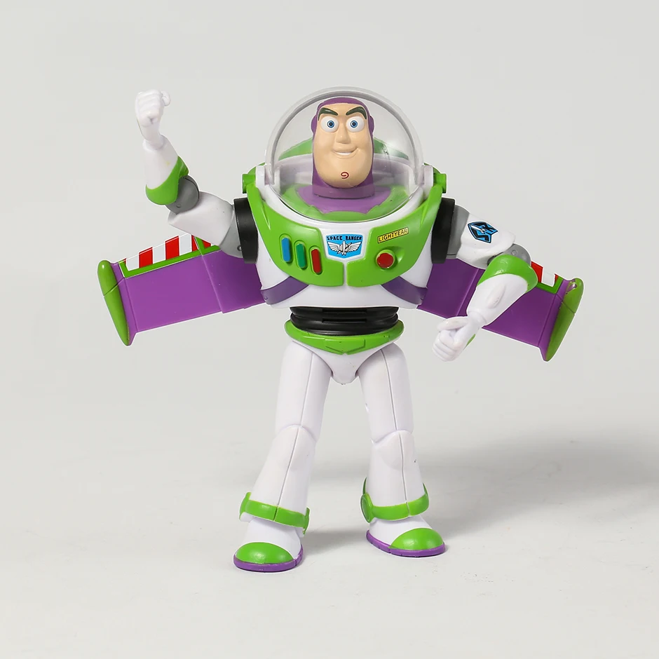 

Toy Story Talking Buzz Lightyear Action Figure Cartoon Character Model Toys Doll Collection Desktop