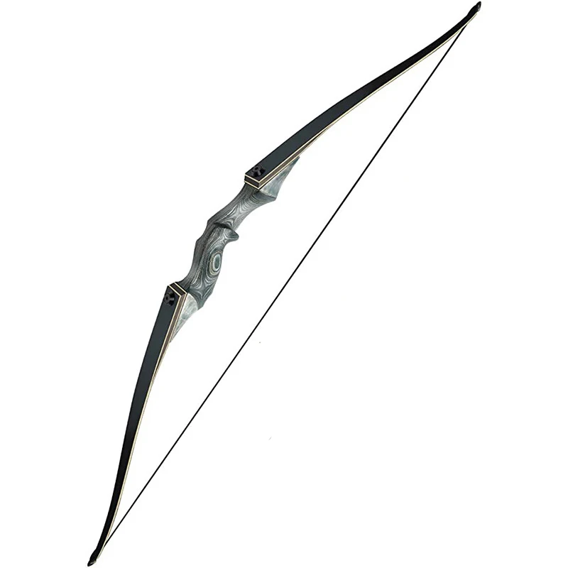 30-60lbs 60inch Archery Bow Hand Takedown Recurve Bow Fiberglass Limbs for Practice Outdoor Hunting Shooting Sports 2021 New
