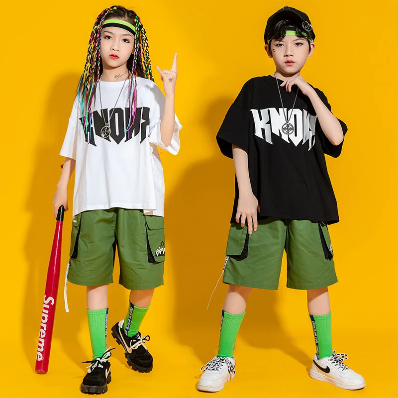 

Letter Print 2022 Summer Children's Clothing Boys Short Sleeve T-shirt Kids Sweatshirt Child's Cotton Clothes Girl T-shirt 3-16Y