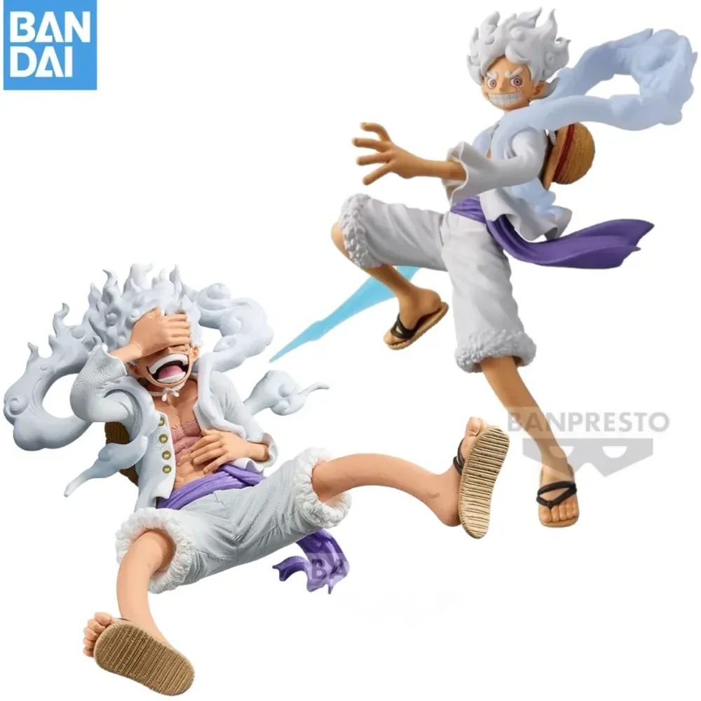 

Bandai Original Banpresto One Piece Nika Monkey D. Luffy Anime Action Figure Gear5 Ver. PVC DXF Collectible Boxed Model Toy Gift