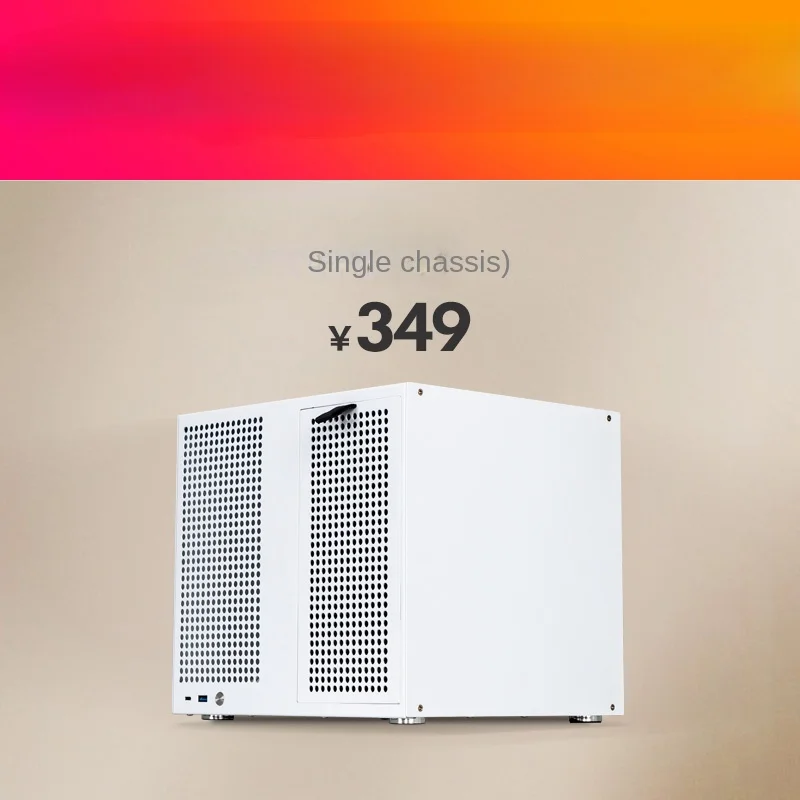 8-bay NAS шасси с задней платой блок питания ATX MATX полная высота PCIe AIO хранилище