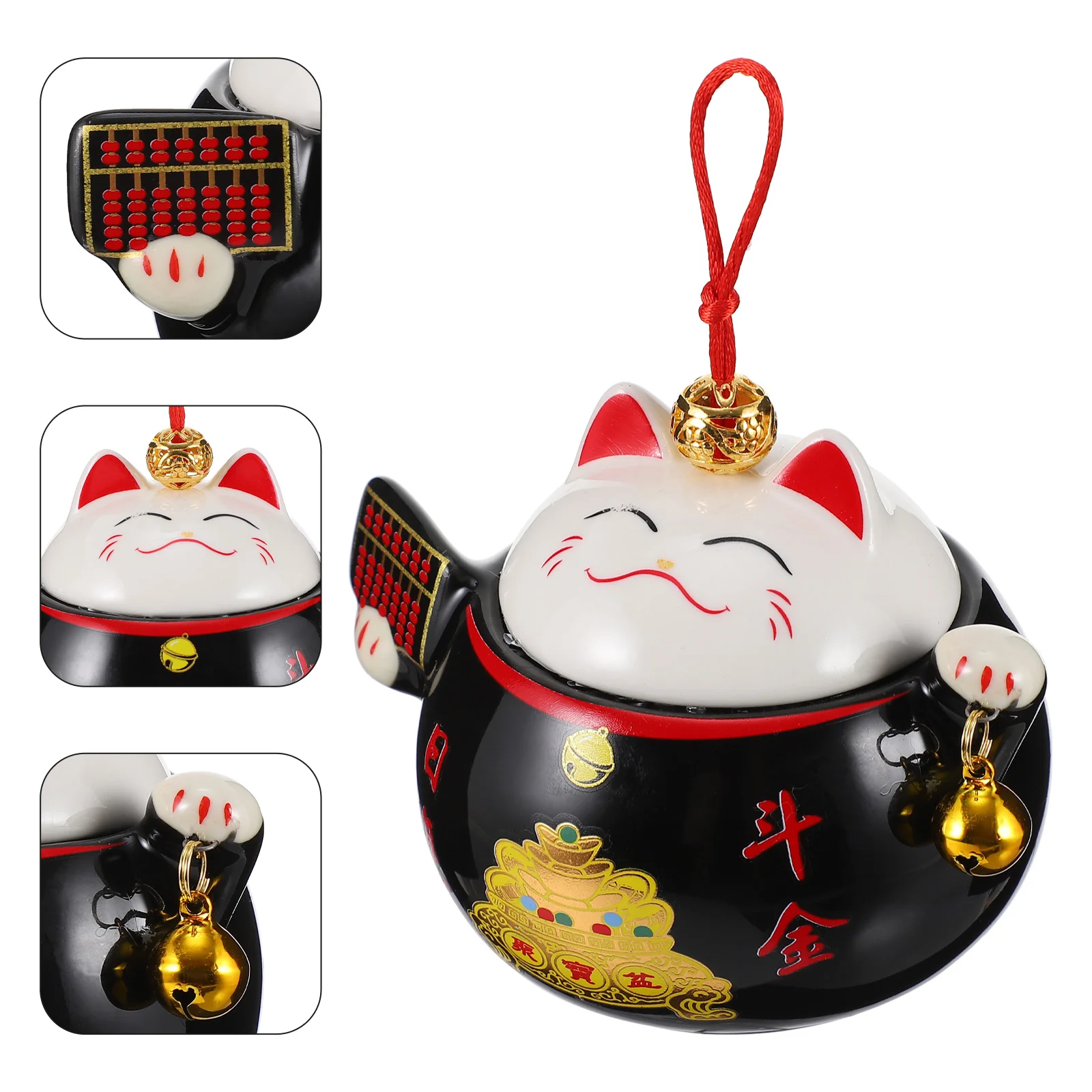 

Jar Tea Ceramic Canister Jars Storage Cat Coffee Cookie Container Sugar Candycanisters Loose Tin Decorative Treat Porcelain Box