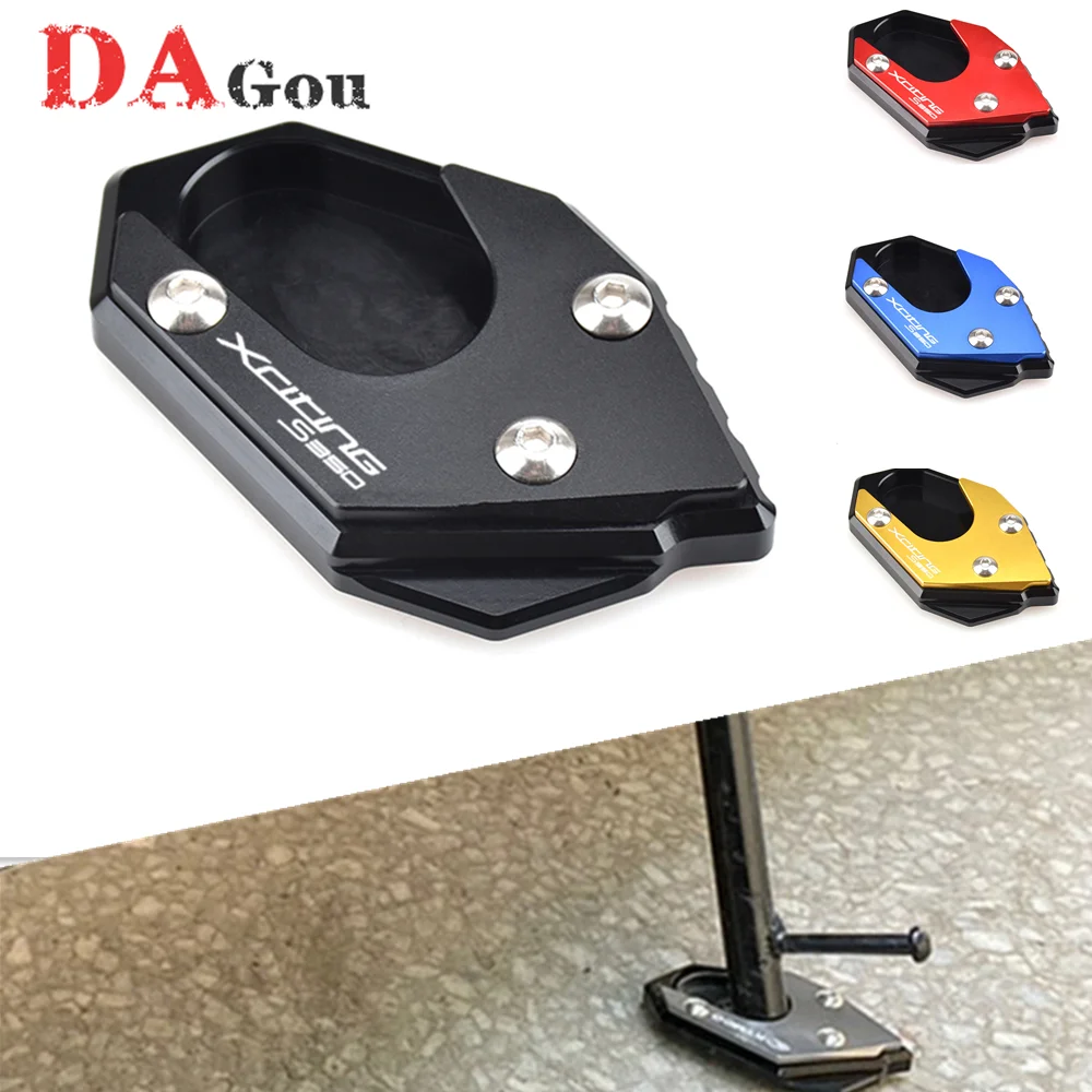 

С логотипом «xcytos350» для KYMCO xcyto/ S350 S 350 Новый Мотоцикл CNC Выдвижная подставка удлинитель боковой Sdand подставка для ног