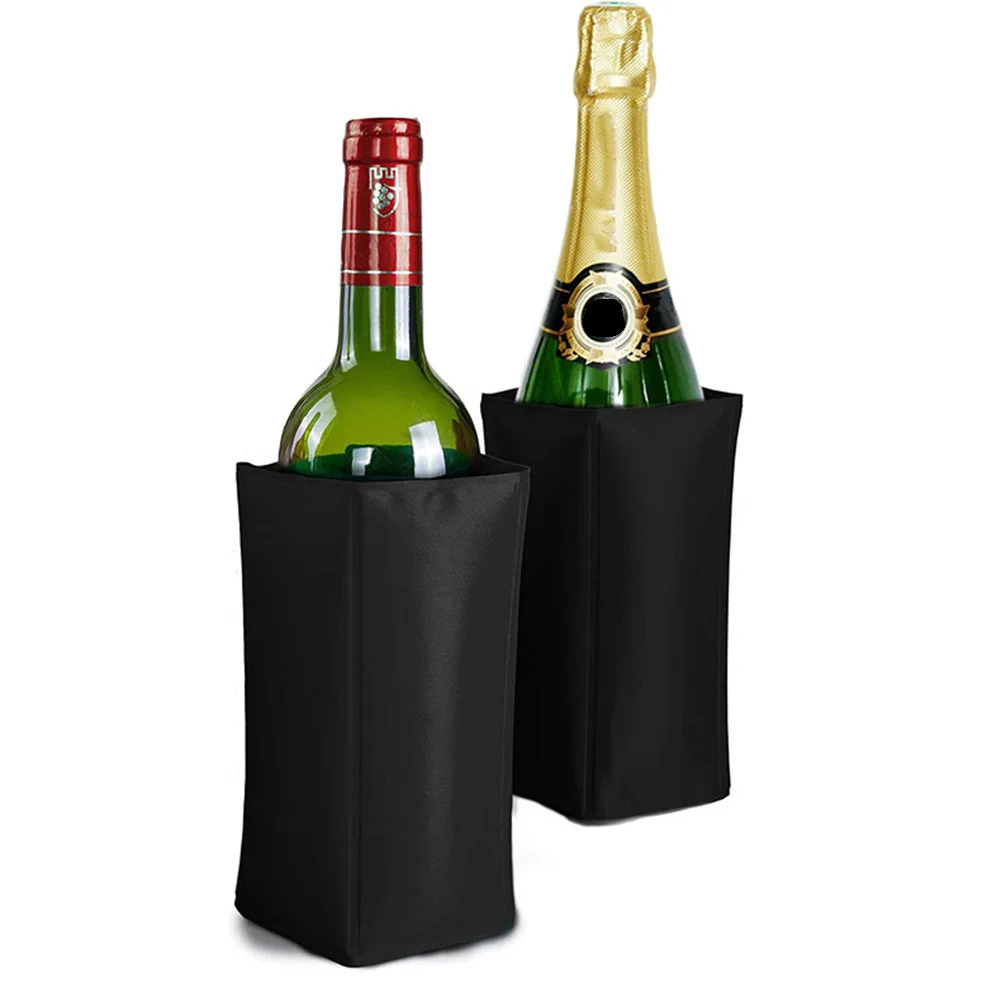 

Wine Cooler Sleeve Freezer Sleeve Wine Bottle Cooling Sleeve Champagne For Barbecue Camping Outdoor Party