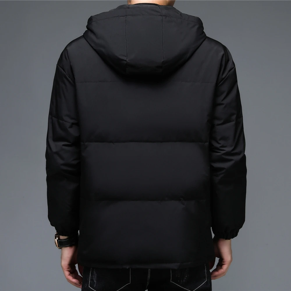 COODRONY Brand Winter Hooded Coats 90% White Duck Down Jacket Men Clothing Fashion Casual Windbreaker Thick Warm Overcoat Z8160