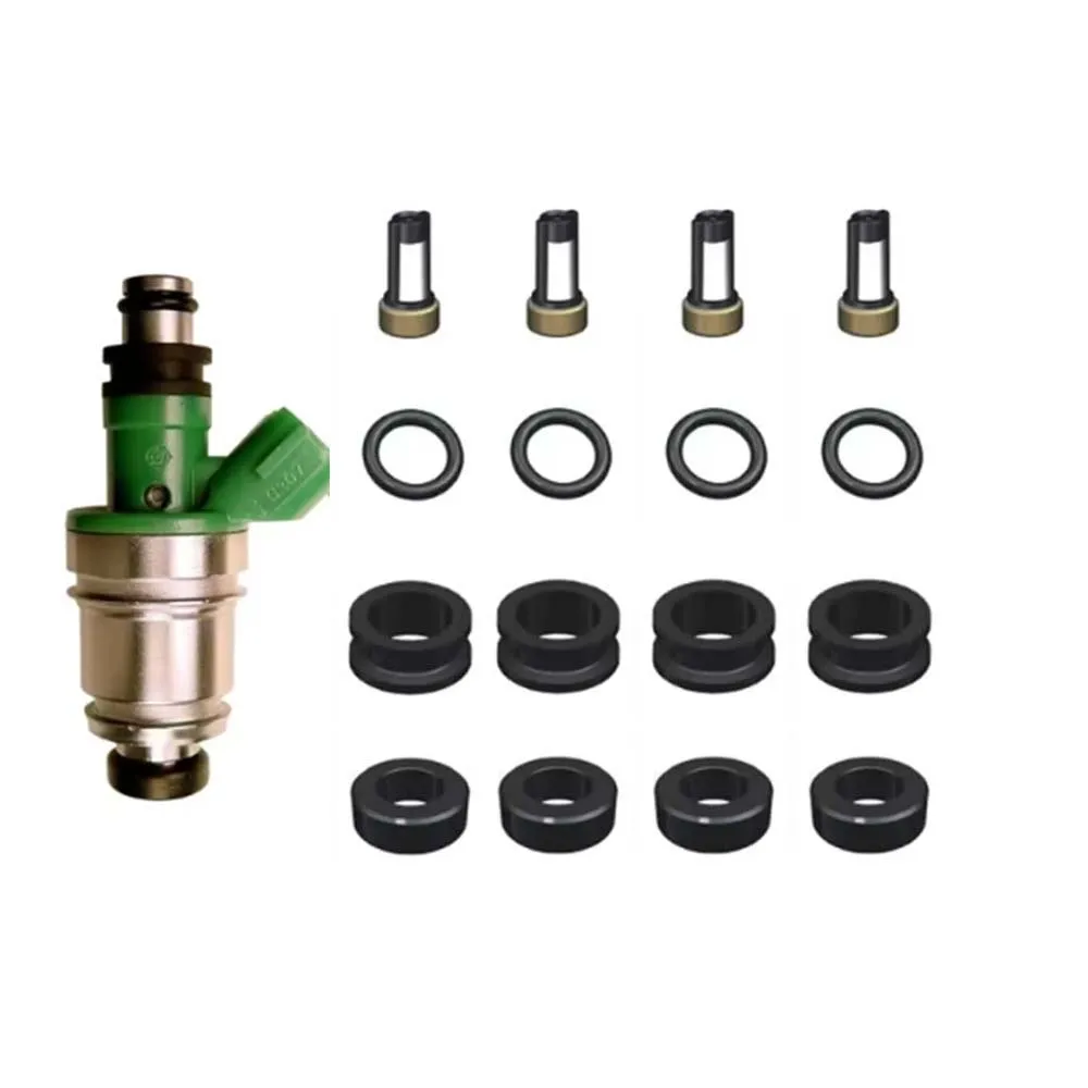 

4 компл. 15710-67D00 16600-86G10 16600-86G00 Ремкомплекты топливных форсунок для Nissan Pickup 2.4L JS21-1 Suzuki Grand Vitara 2.5L V6