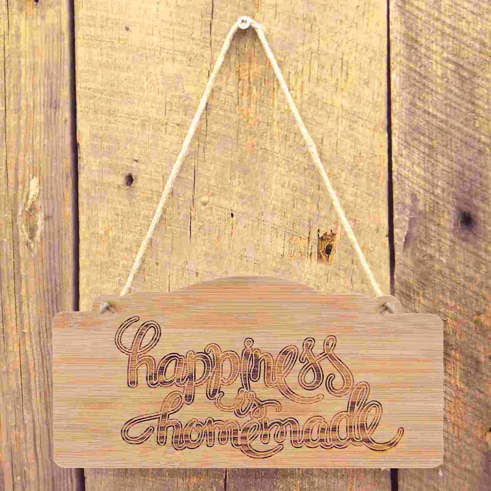 

Wood Sign Wooden Blank Plaque Hanging Signs Door Unfinished Plaques Crafts Decorative Wall Banner Diy Home Board Welcome Plain