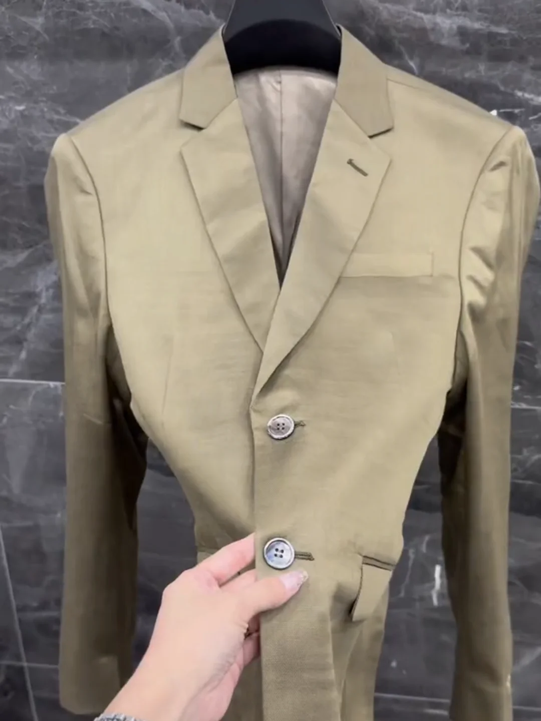 Весна 2788 новый летний мужской однотонный льняной костюм верхняя одежда деловой