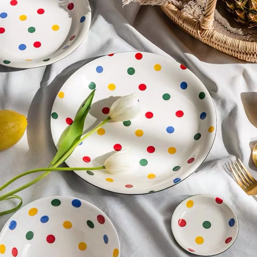 

1 шт., керамическая посуда в скандинавском стиле, 10 дюймов