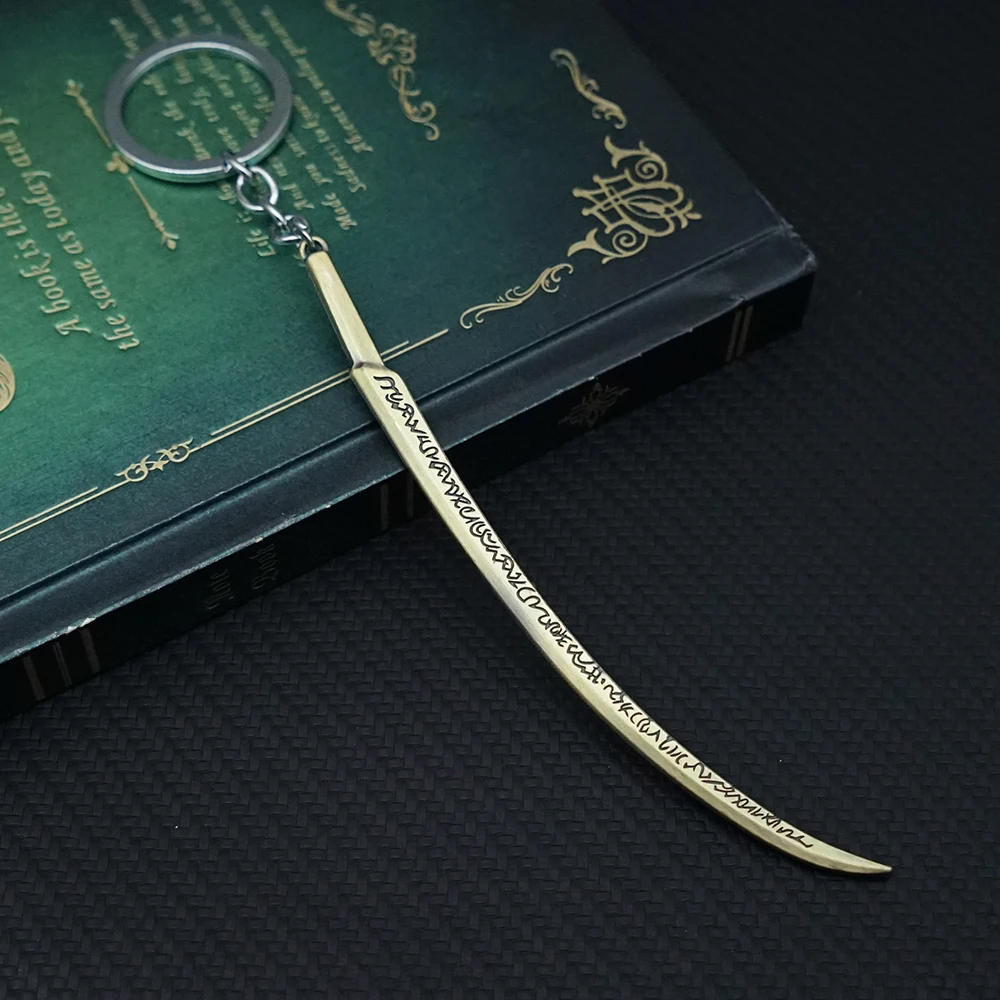 14 см кожаный кулон Рука Малинии брелок для игр 1:12 металлическое лезвие модель