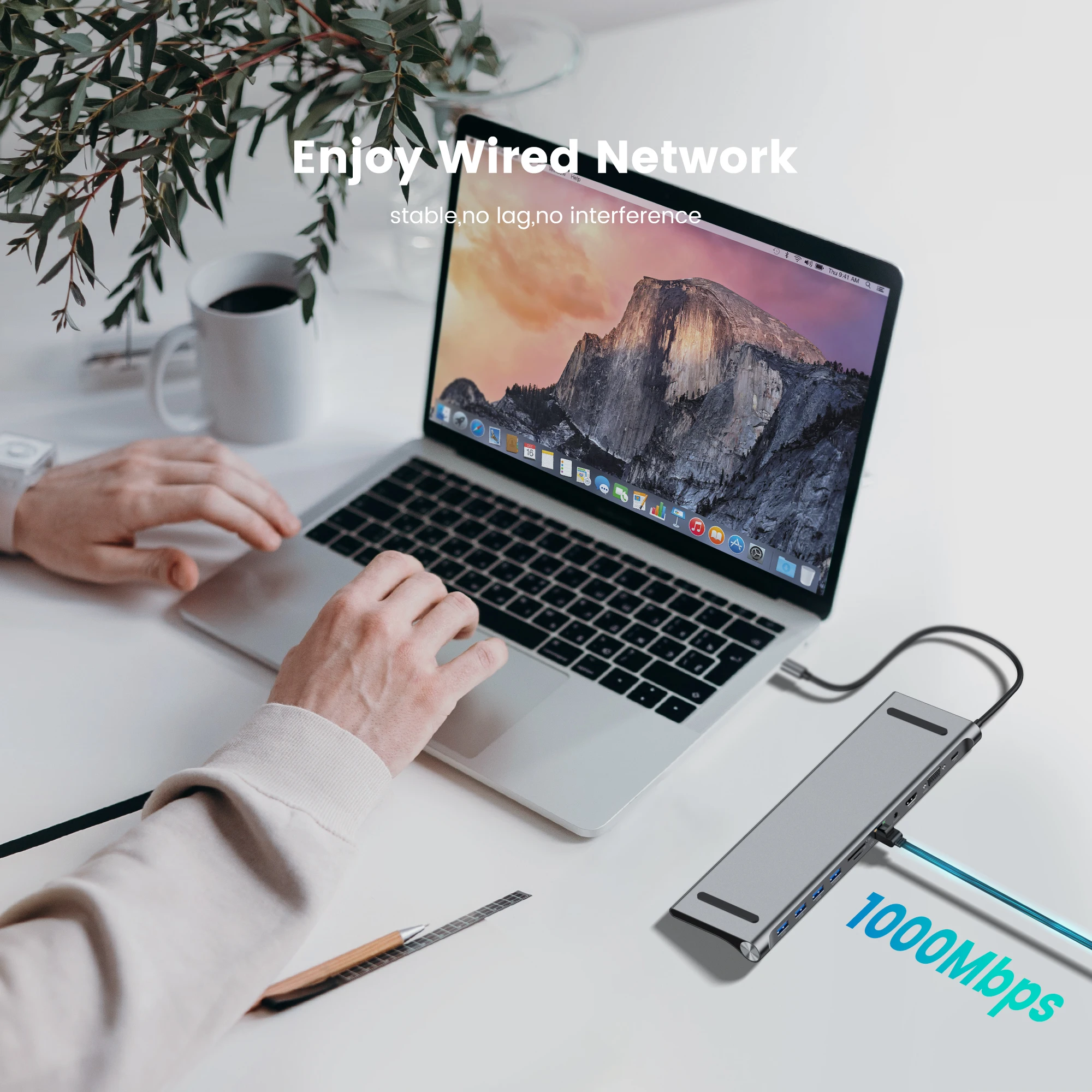USB-концентратор Разветвитель USB 3 0 OTG Type C кардридер HDMI PD все в 1 сетевой хаб для MacBook