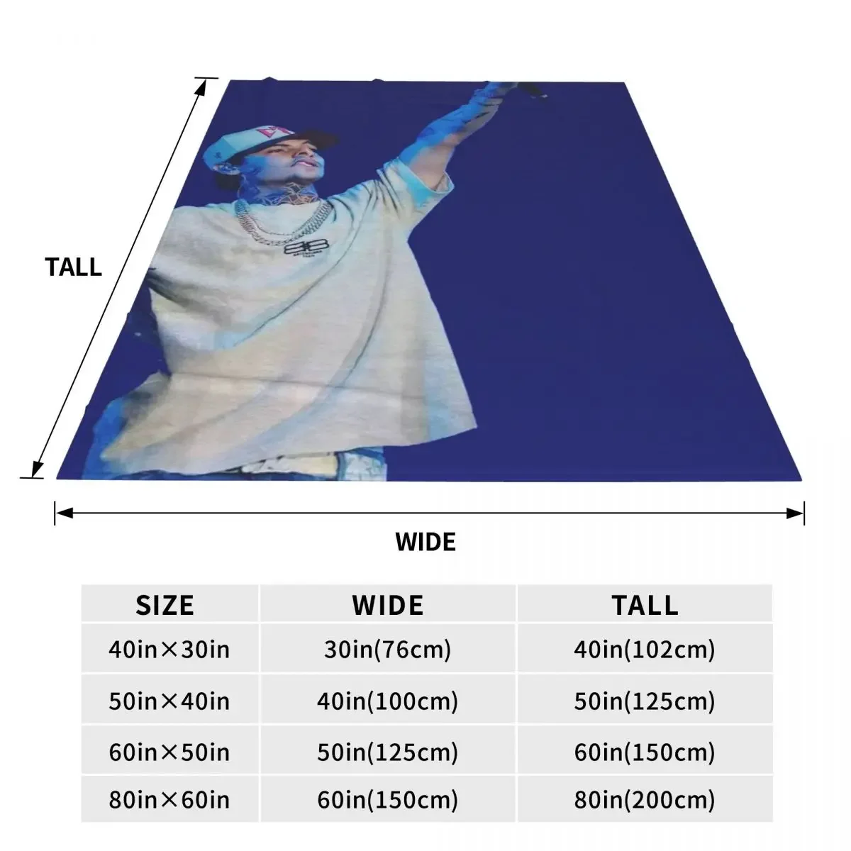 N-natanael Canos Качественное Фланелевое Одеяло Супер Мягкое Синее Постельное Белье С