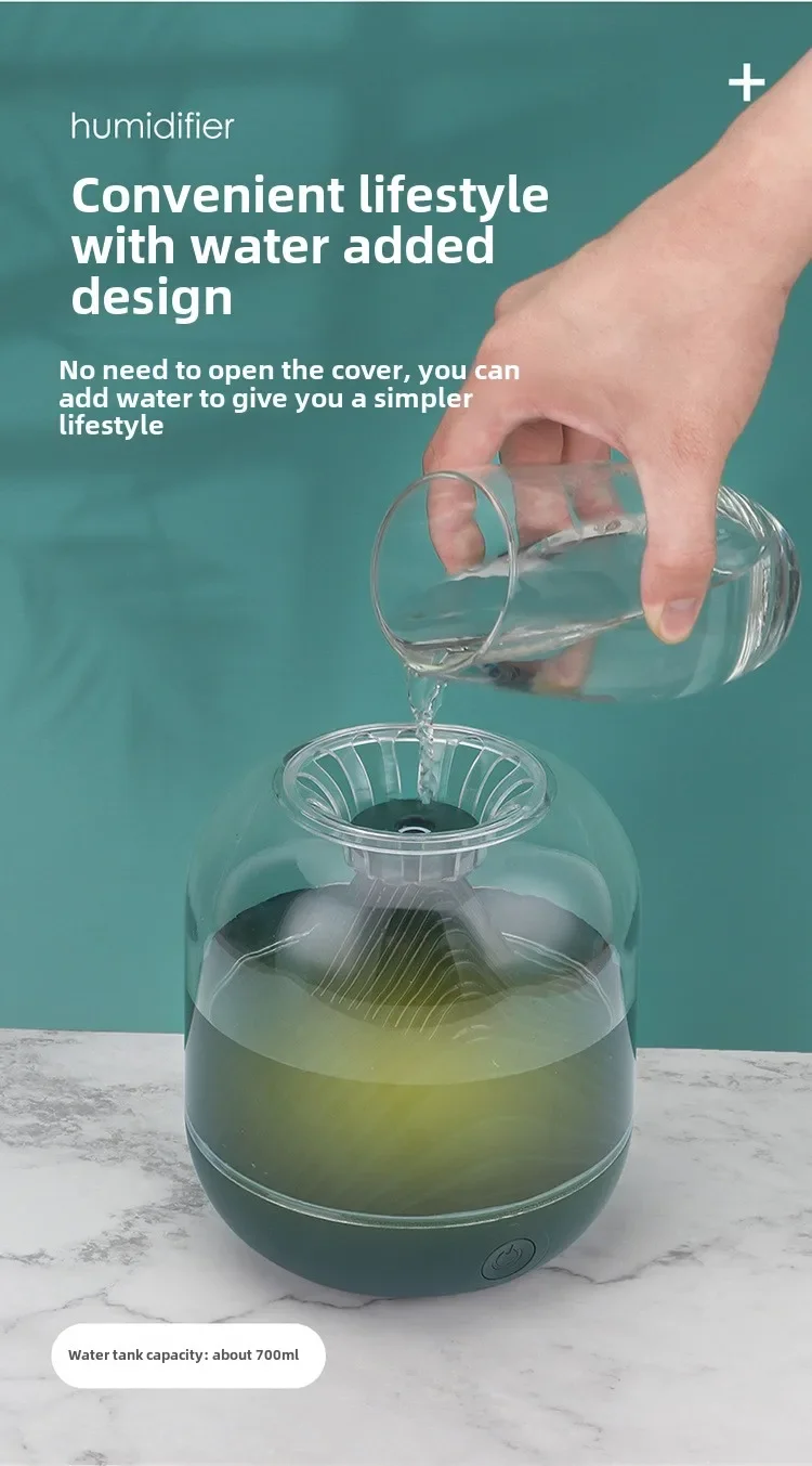 Увлажнитель с зарядкой через USB бытовой очиститель воздуха тяжелым туманом