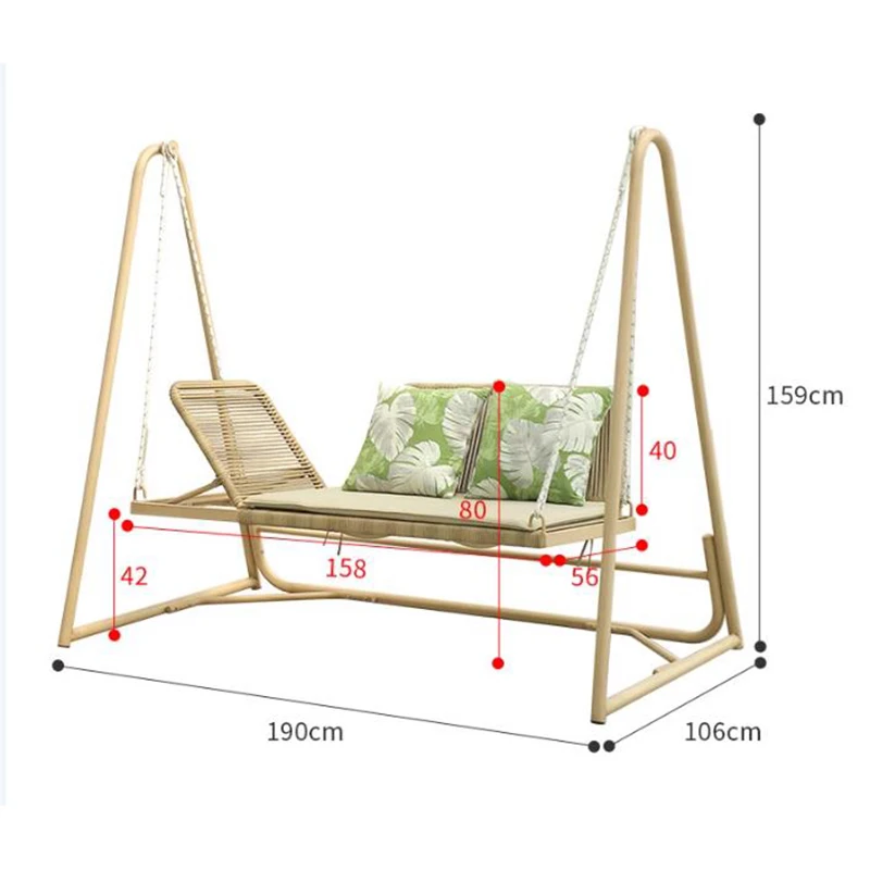 Расслабляющий подвесной стул качели для патио уличные подвесные садовые