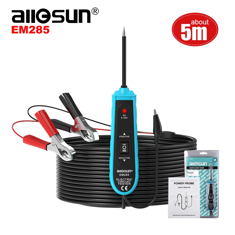 

All-Sun EM285 Power Probe Car Electric Circuit Tester 5M Automotive Tools