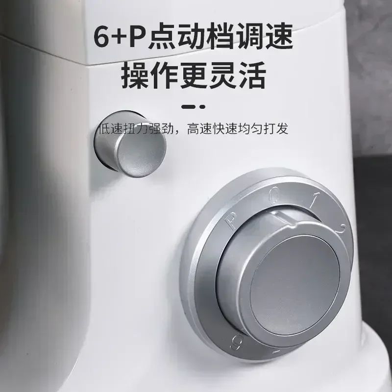 Small Home Automatic Kitchen Machine 220V Bread Mixer Dough Aid Commercial Stand Spiral Robot Cake.Stand