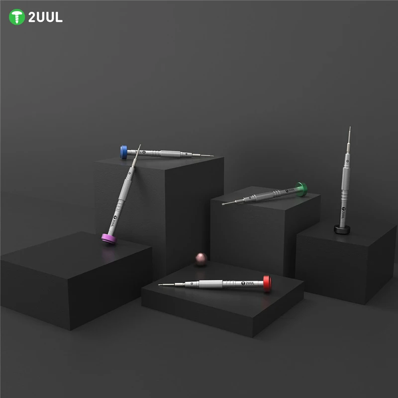 2UUL Отвертка Точный магнитный ремонт Болт iPhone Мобильный телефон ЖК-экран Демонтаж