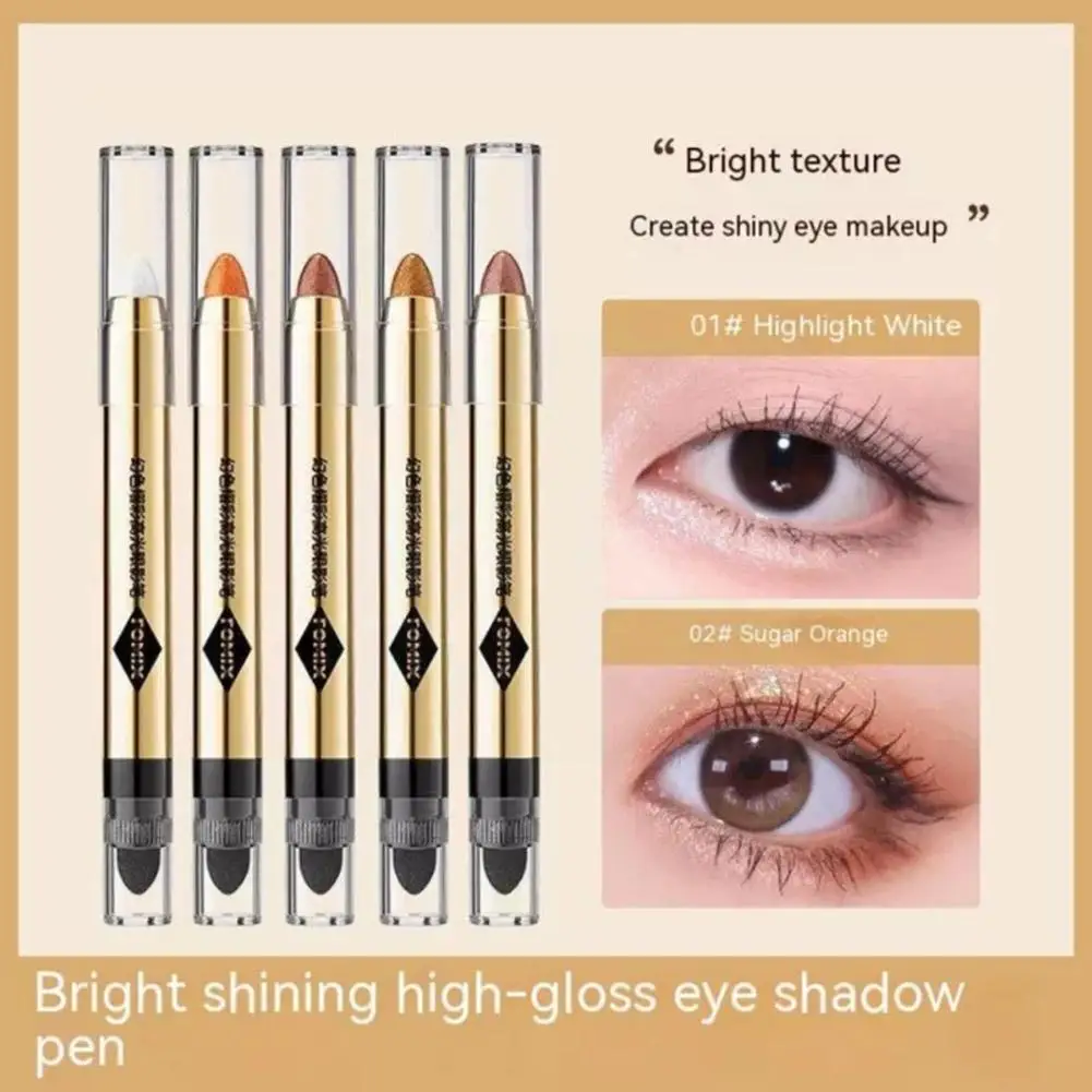 

FOMIX волшебный цвет хайлайтер тени для век перламутровый мигающий контур Тонкая палка один Осветляющий формованный двухсторонний M4I9