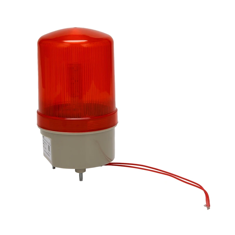 

Industrial Flashing Sound Alarm Light,BEM-1101J 220V Red LED Warning Lights Acousto-Optic Alarm System Rotating Light Emergency