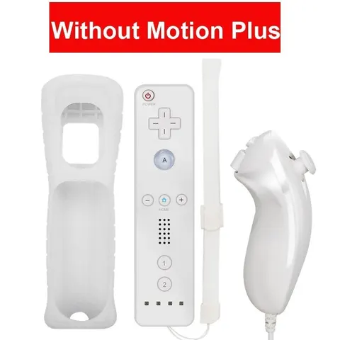 Геймпад TECTINTER для Nintendo Wii 2 в 1, беспроводной контроллер без Motion Plus, пульт дистанционного управления Wii, джойстик