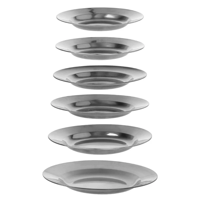 Набор тарелок из 6 предметов блюдо для стейка в стиле вестерн круглые тарелки