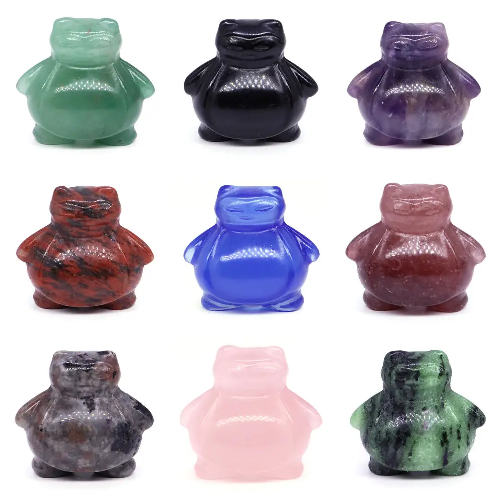 30 мм милый мультяшный монстр маленькое животное кристалл декор для рабочего