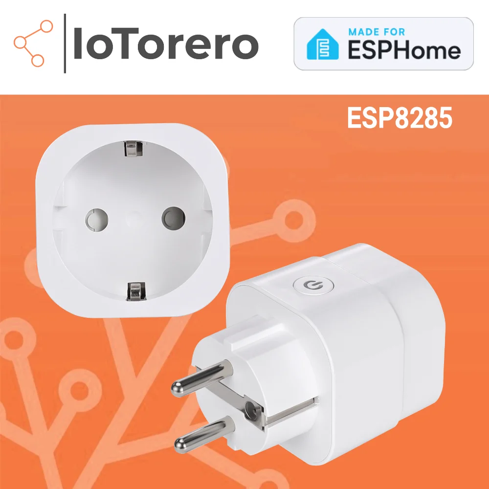 

IoTorero ESP8285 Монитор Потребления Вилки 16А