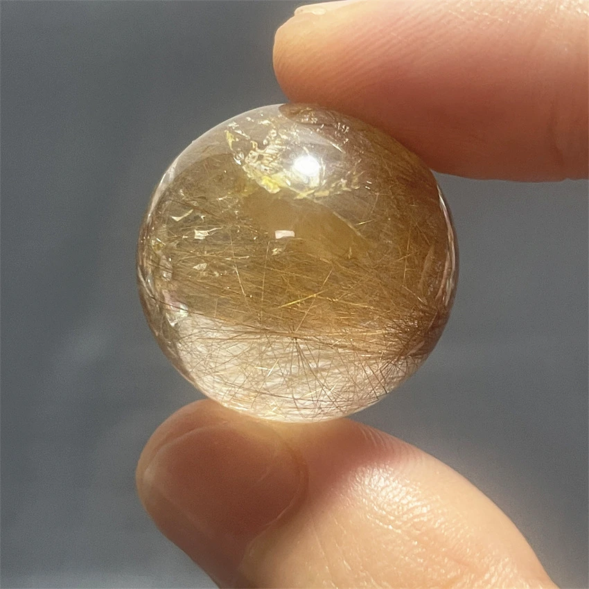 

Золотой кварц, рутилированная сфера, полированный хрустальный шар, RongDe Jewelry