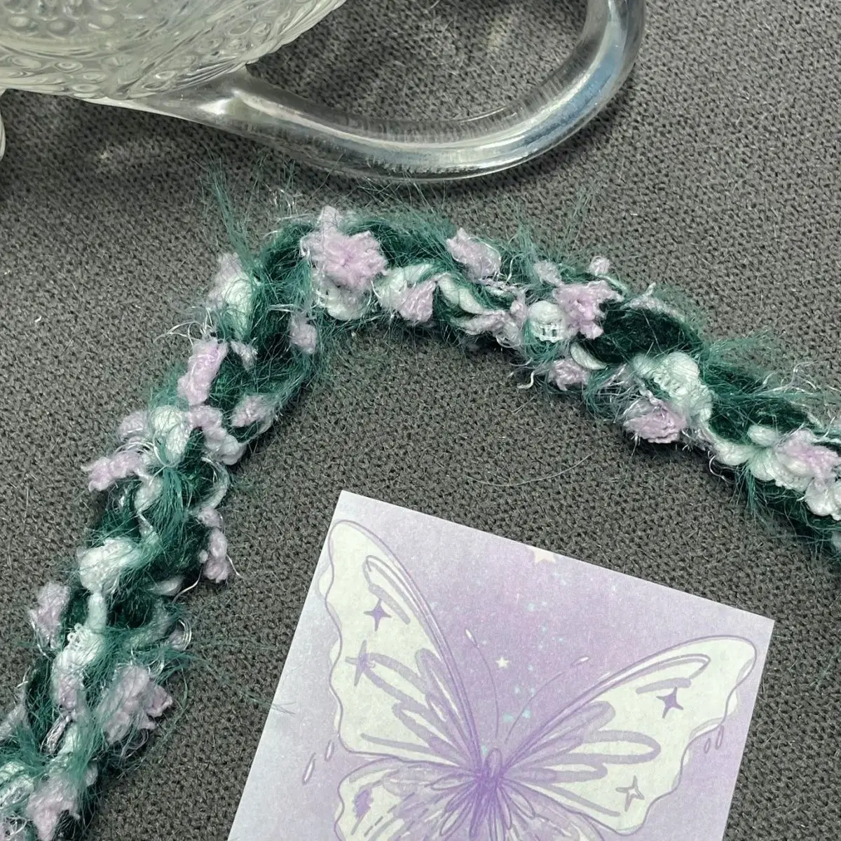 50 г лесная система длинные волосы характеристики пряжи ручная Смешанная нить